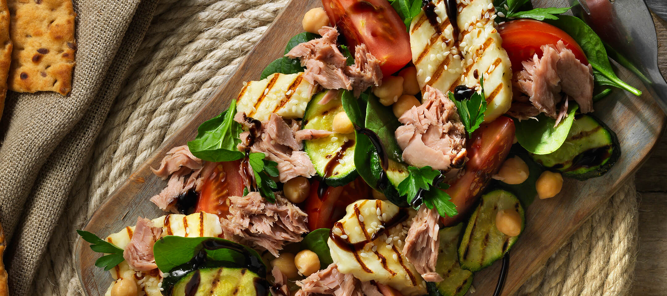 Tuna and Halloumi Salad – John West Ireland