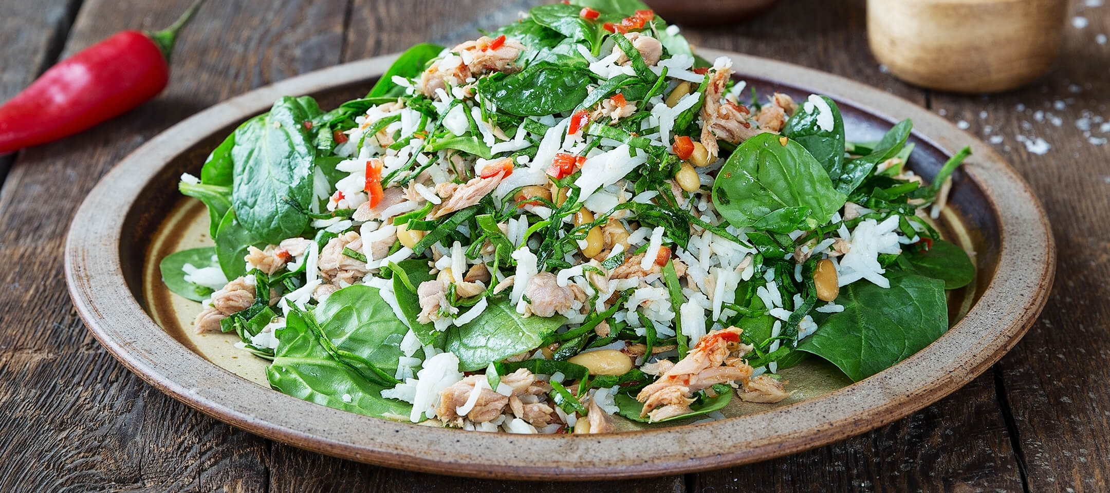 Tuna and Spinach Rice Salad – John West Ireland