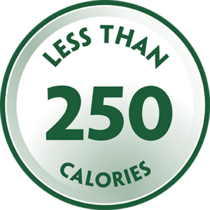 Less than 250 calories