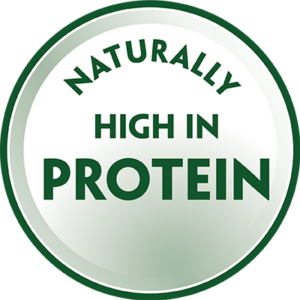 Naturally high in protein