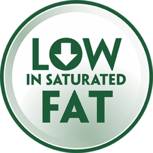 Low in Saturated Fat