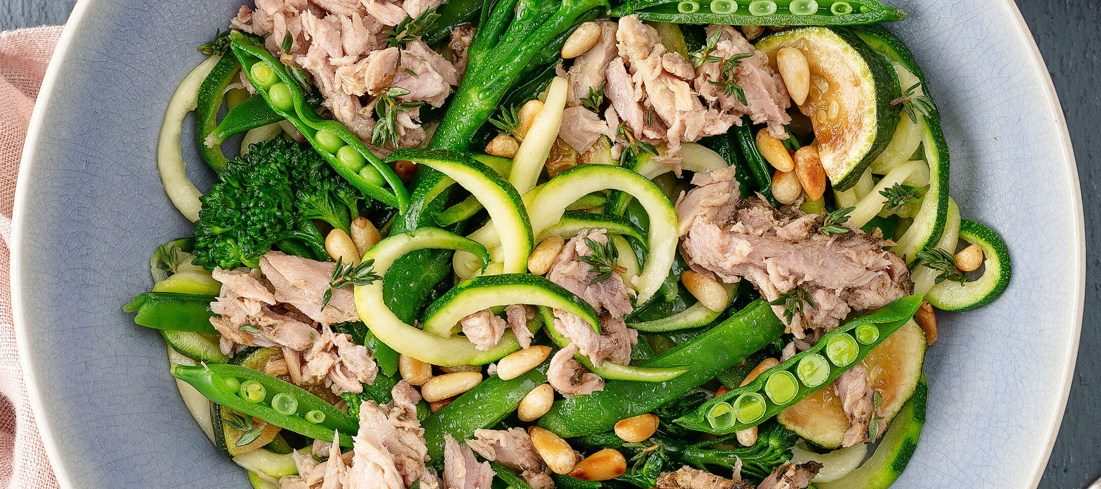 Tuna courgetti with lemon and thyme – John West Ireland