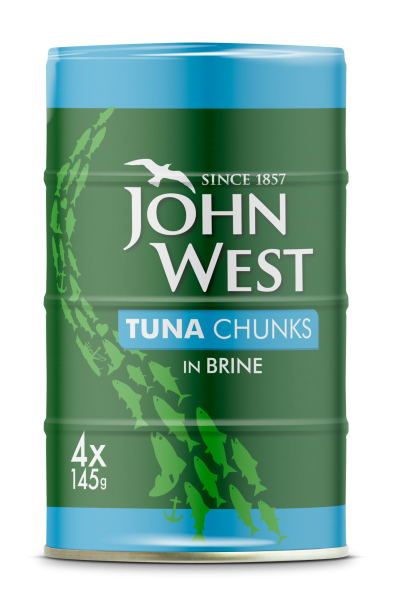 4 pack Tuna chunks in brine