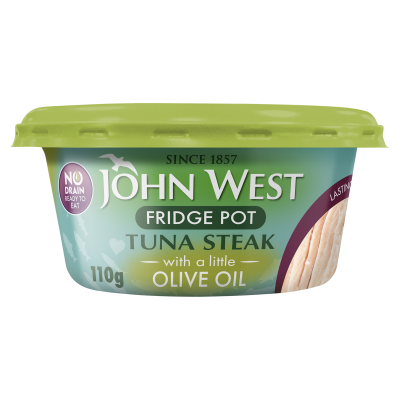 No Drain Fridge Pot Tuna Steak With A Little Olive Oil