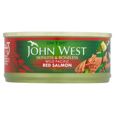 Red Salmon – Skinless & Boneless 105G