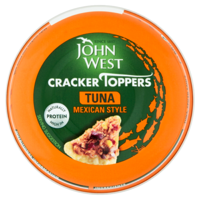 Cracker Toppers Mexican Style Tuna Cracker Toppers Mexican Style Tuna