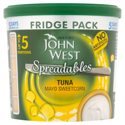 Spreadables Tuna Mayo Sweetcorn Fridge Pack