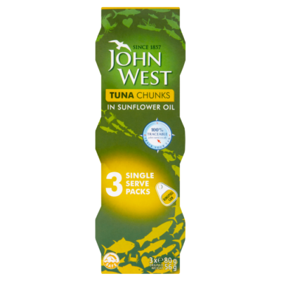Tuna Chunks In Sunflower Oil – 3 X 80G Tuna Chunks In Sunflower Oil – 3 X 80G