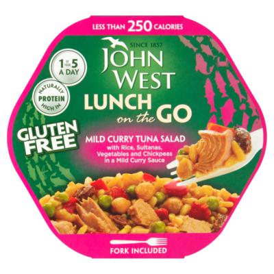 Tuna Lunch On The Go – Mild Curry Tuna Lunch On The Go – Mild Curry