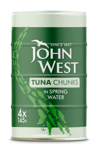 4 pack Tuna chunks in spring water