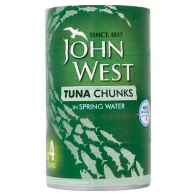 4 pack Tuna chunks in spring water