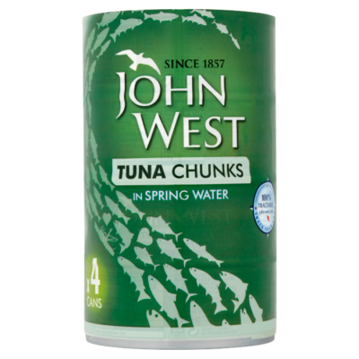 4 pack Tuna chunks in spring water 4 pack Tuna chunks in spring water