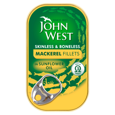 Mackerel Fillets in Sunflower Oil 125g