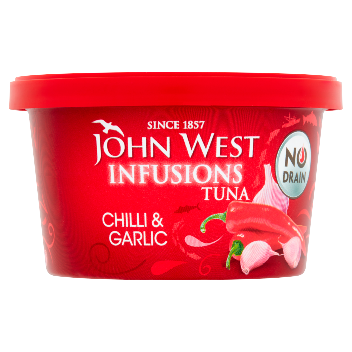 Infusions Tuna Chilli & Garlic John West Ireland