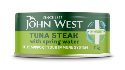 IMMUNITY No Drain Tuna Steak with Springwater