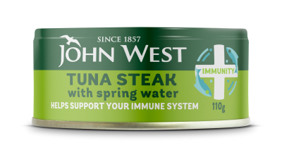 IMMUNITY No Drain Tuna Steak with Springwater