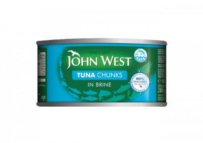 John West Tuna Chunks in Brine 400g