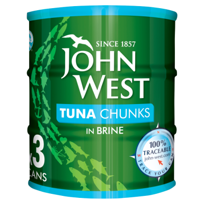 Tuna Chunks in Brine 3X145g
