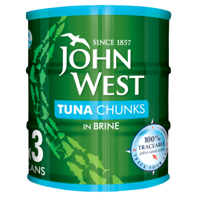 Tuna Chunks in Brine 3X145g