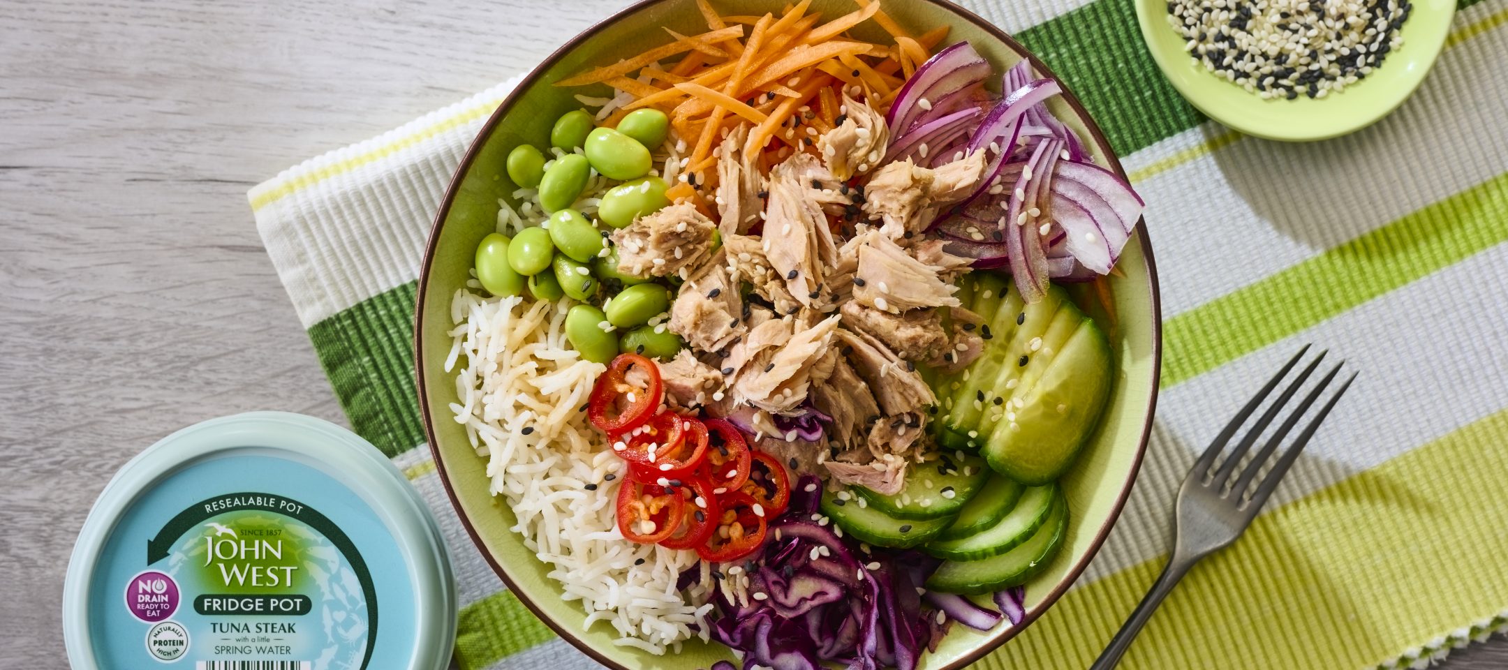 Spicy Tuna Poke Bowl – John West Ireland